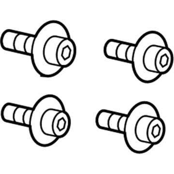 Jeep 6107033AA Bolt - Hexagon