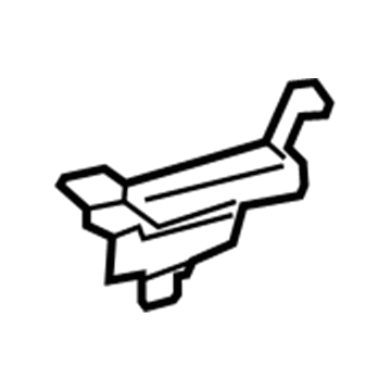 Mopar 68247098AA Head Air Bag Front Bracket, Passenger Side