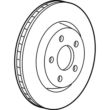 Jeep Brake Disc - 5290733AB