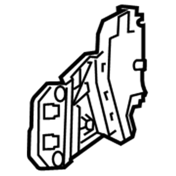 Mopar 68227278AA Latch Bracket, Front Passenger Side