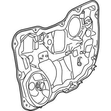 Mopar 68227256AC Carrier, Front Passenger Side