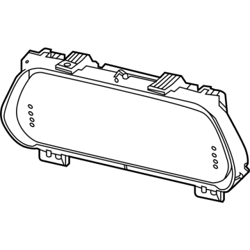 Jeep Grand Cherokee L Instrument Cluster - 68381139AO