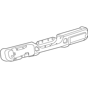 Jeep Wrangler Bumper - 6QE27RXFAB