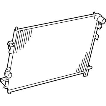 Mopar 68038238AB Radiator