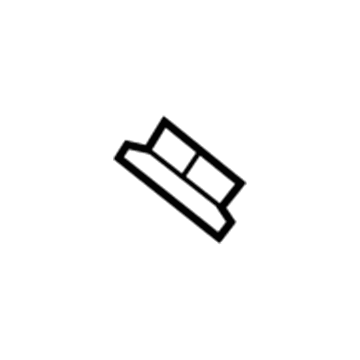Ram 6106024AA License Lamp Nut