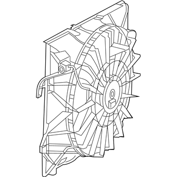 Ram Engine Cooling Fan - 68322663AB