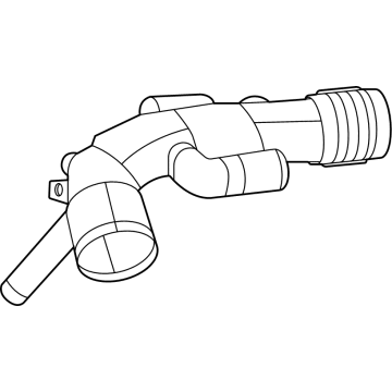 Jeep Wrangler Air Intake Coupling - 68606120AB