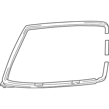 Mopar 55347038AB Molding, Front