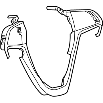 Mopar 5QV36GFAAA Bezel, Brown