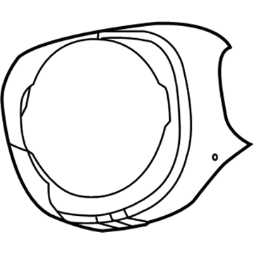 Mopar 5QV38DX9AB Rear Cover, Black