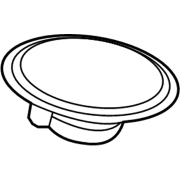 Dodge 68043035AC Package Tray Speaker