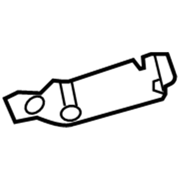 Mopar 68036266AA Fender Mounting Bracket, Rear Passenger Side