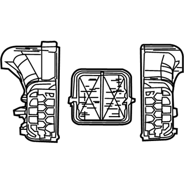 Mopar 5135649AA Air Inlet Case, Front