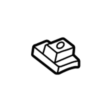 Mopar 52079651AA Radiator Isolator, Passenger Side