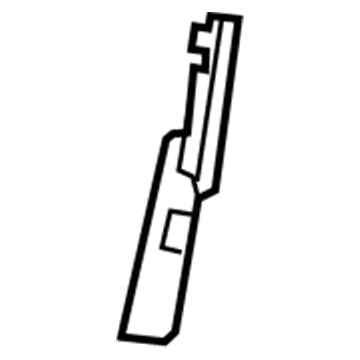 Mopar 1RG82DX9AA Latch, Rear Inner Passenger Side
