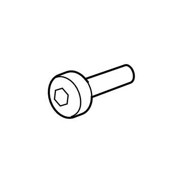Jeep 6036769AA Seat Belt Assembly Upper Bolt