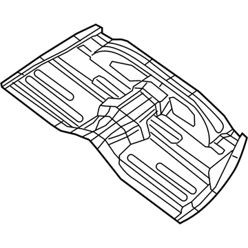 Dodge Durango Floor Pan - 68185705AC