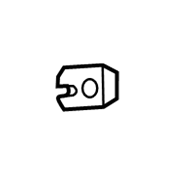 Mopar 6509756AA Nut Spring U Type Center Bezel