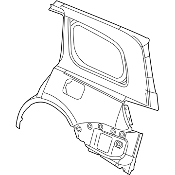 Dodge 68214290AC Quarter Panel