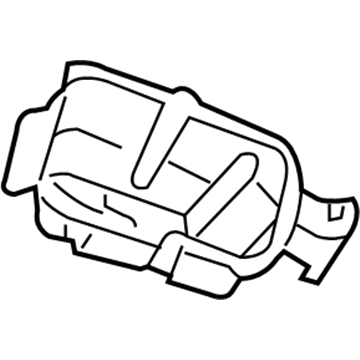 Dodge 68585749AB Fuel Pocket