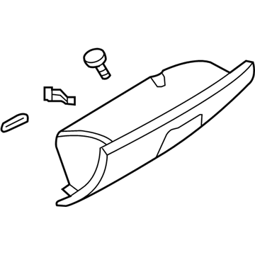 Chrysler Sebring Glove Box - MR791353