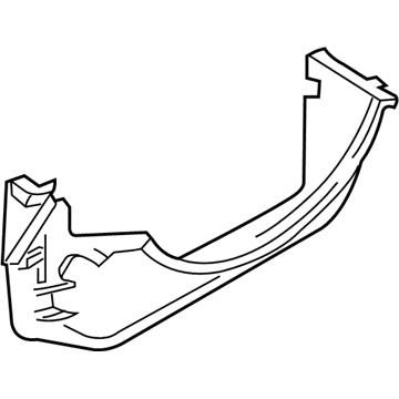 1994 Dodge Dakota Fan Shroud - 52007055