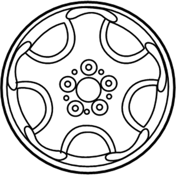 Dodge Intrepid Spare Wheel - WA54PAKAB