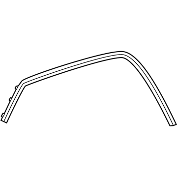 Mopar 5XT66TZZAB Wheel Flare, Front Passenger Side