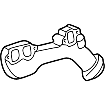 1994 Dodge Ram Wagon Exhaust Pipe - 52020053