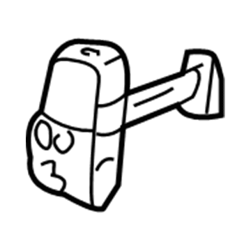 Mopar 4878319AC Door Check, Rear Driver Side