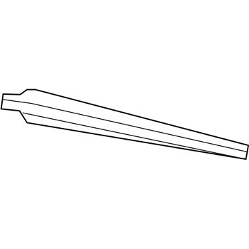 Mopar 68197110AB Wiper Arm, Rear