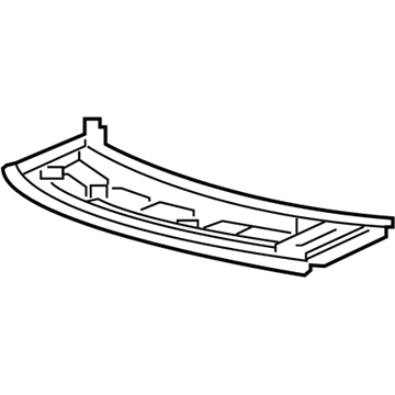 Ram 68540634AA Windshield Header