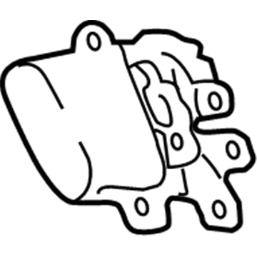 Mopar 5JD451J1AD Handle, Inside, Front Inner Driver Side