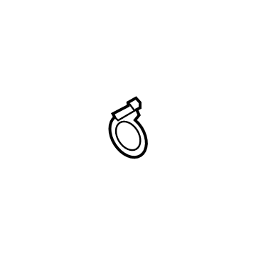 Ram 52103592AA Converter & Pipe Clamp