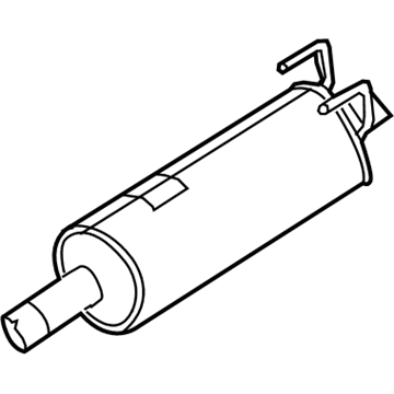 Ram 68310878AA Muffler