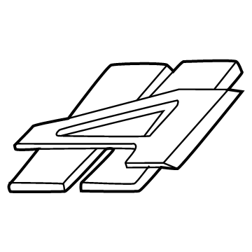 Dodge Emblem - 68575543AA