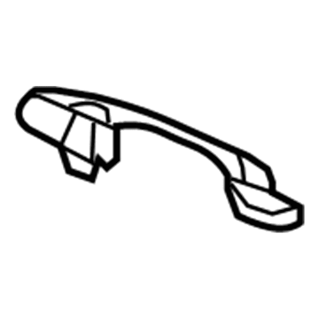2010 Jeep Patriot Door Handle - XU81GFGAE