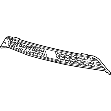 Mopar 68143462AC Lower Grille, Front Center