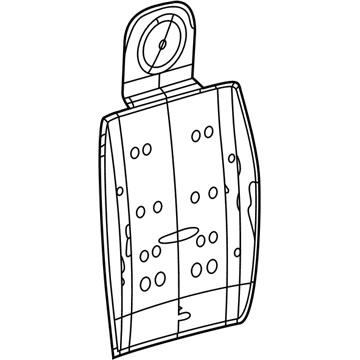Mopar 68159290AA Vent Chamber, Front Upper