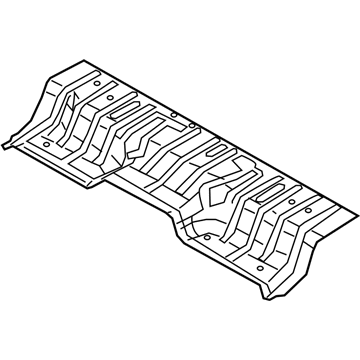 Ram 68095923AA Rear Floor Pan