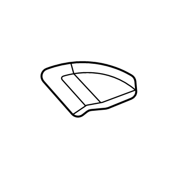 Mopar 6UB90DX8AB Handle, Inside Bezel, Rear Passenger Side