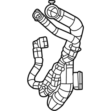 Jeep Wagoneer L Radiator Hose - 68501897AB
