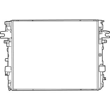Jeep Grand Wagoneer L Radiator - 68510871AA