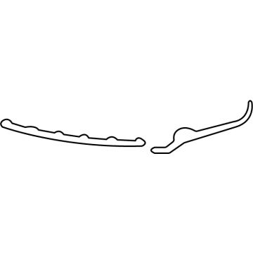 Jeep 68577399AA Filler Molding