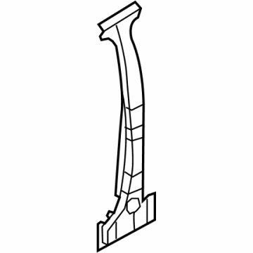 Ram 68144990AB Center Pillar Reinforcement