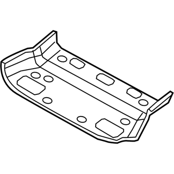 Mopar 68156469AB Heat Shield, Rear