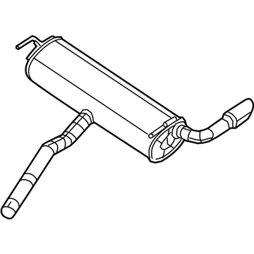 Jeep Muffler - 68109909AI