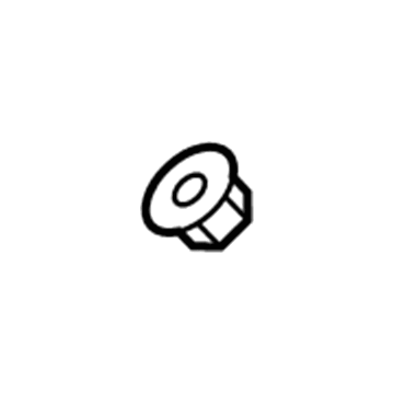 Jeep 1022510003 Catalytic Converter Nut