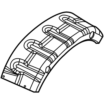 Ram 68364397AA Outer Wheelhouse