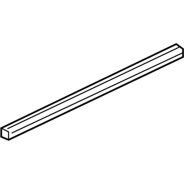Mopar 55360644AD Belt Weatherstrip, Rear Outer Passenger Side